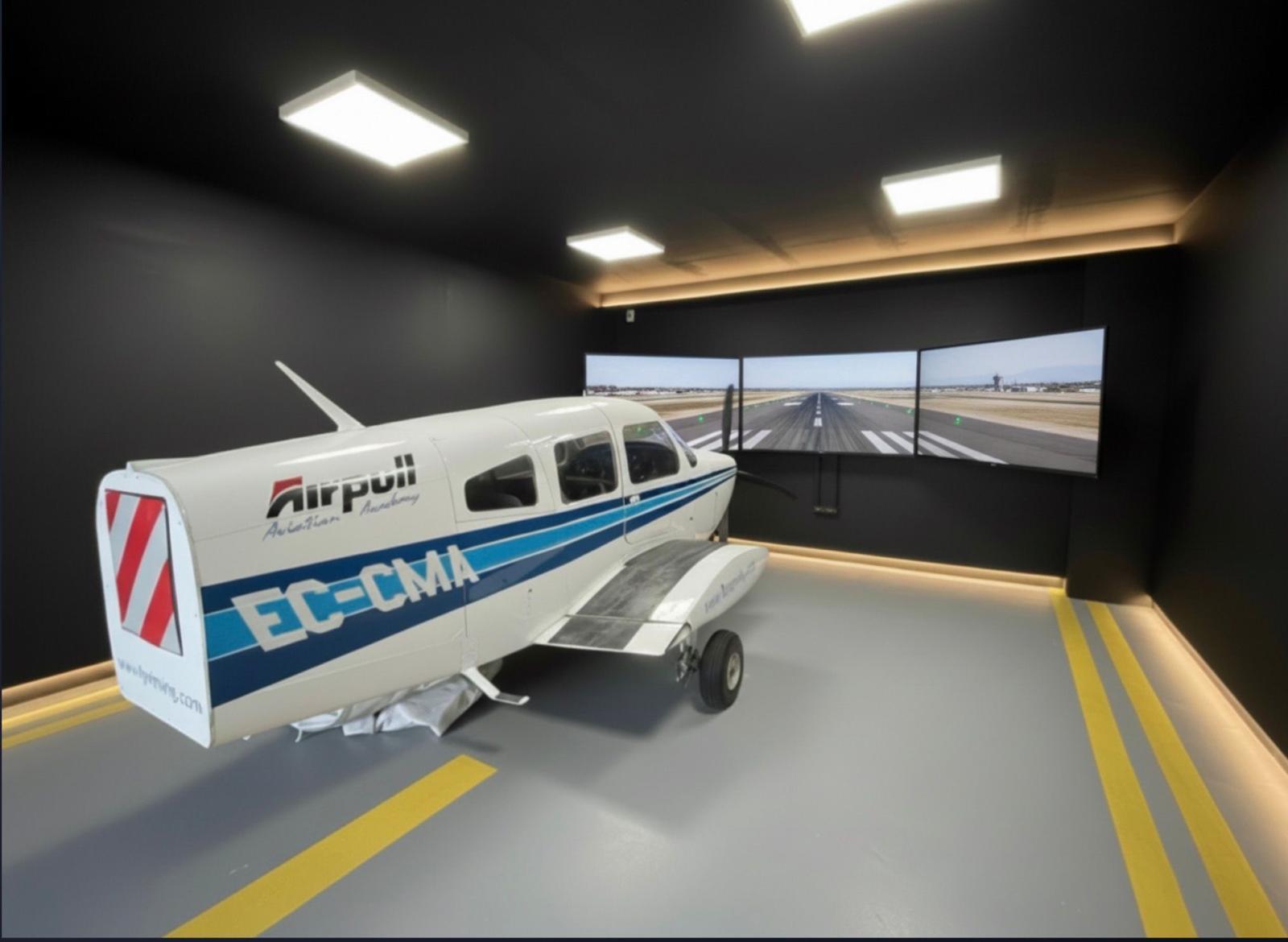Simulador P28 Airpull Aviation Academy